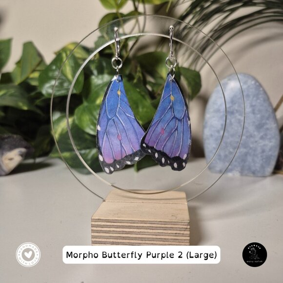 Handmade Butterfly Earrings (All Styles) - Picture 3 of 11